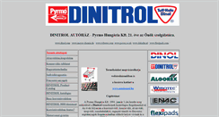 Desktop Screenshot of dinitrolautohaz.hu